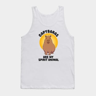 Capybaras are my spirit animal Tank Top